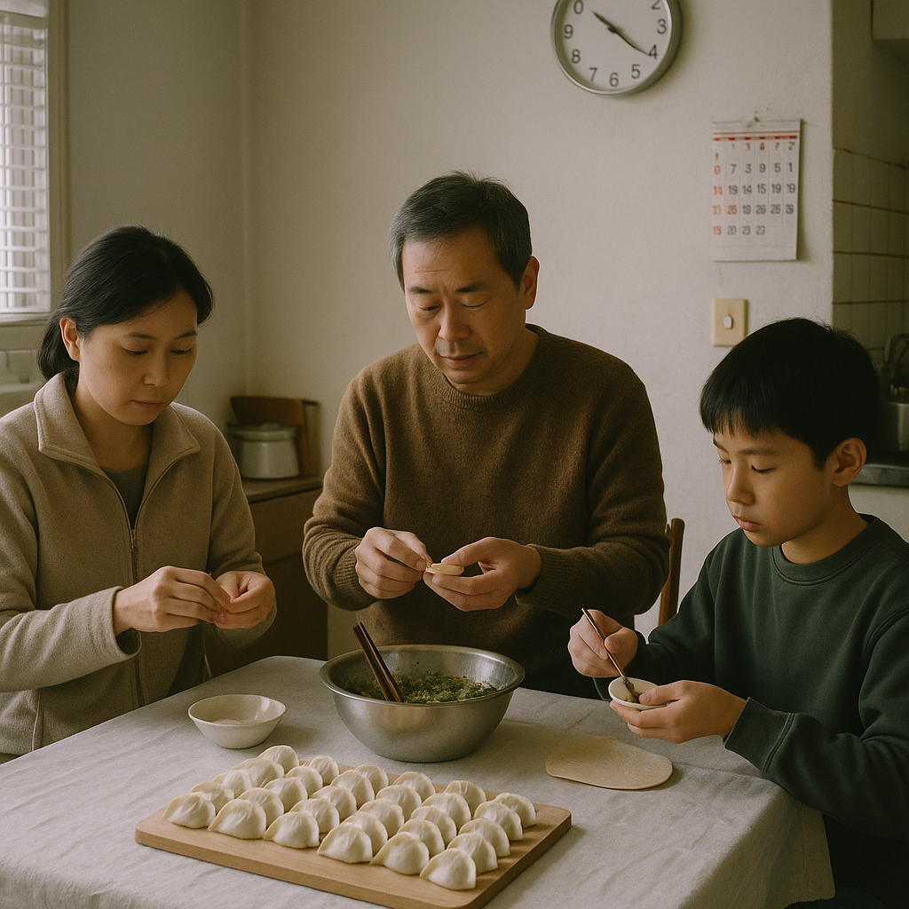 在爐火邊包餃子，把家人拉回來的那個冬至夜晚裡