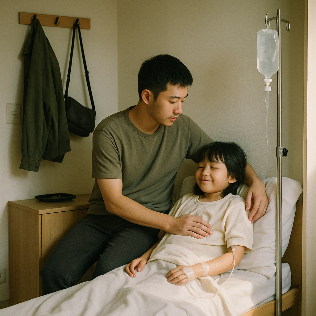 病床裡的甜蜜負擔：被哥哥照顧的那些日子與細節