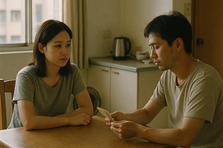 當金錢成為必須張口索取的隔閡，兩人生活失去溫度