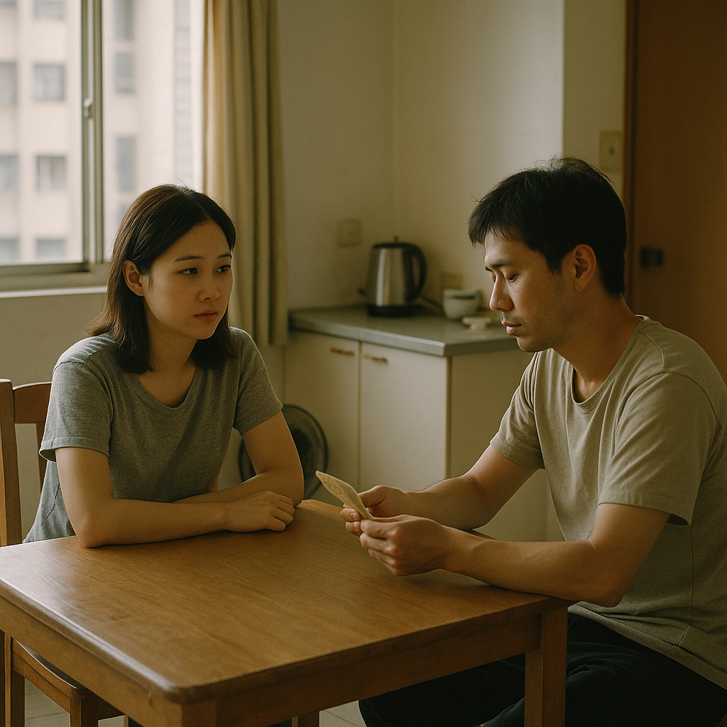 當金錢成為必須張口索取的隔閡，兩人生活失去溫度