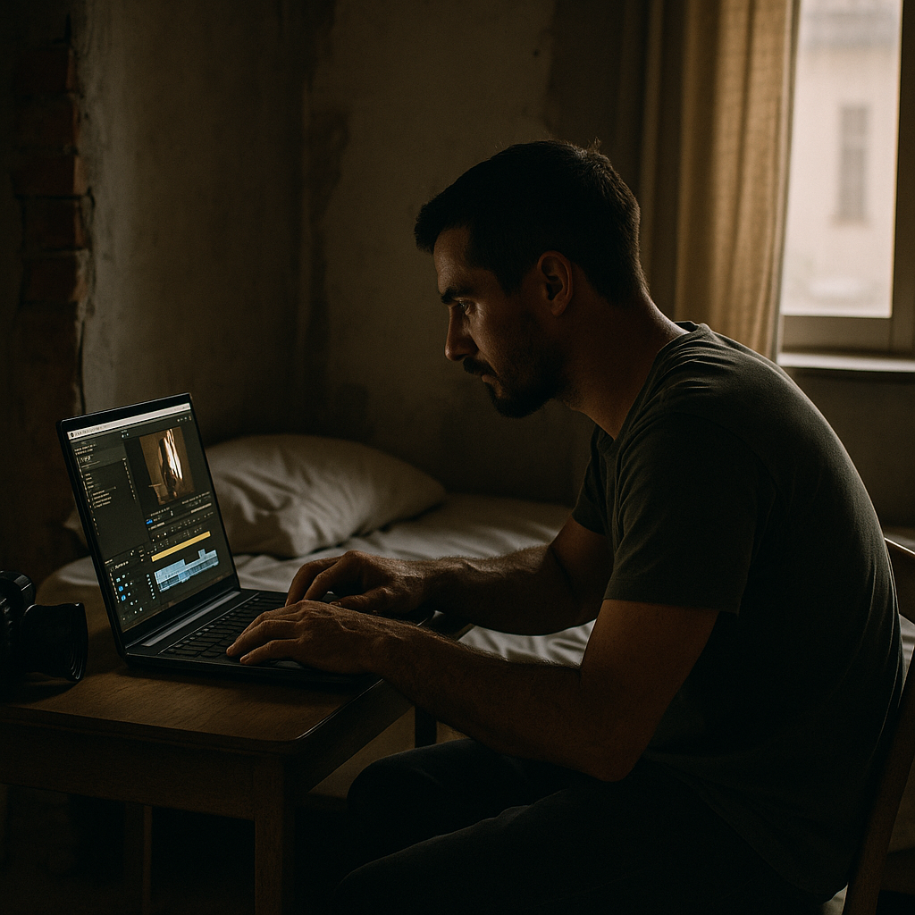 在老房子裡，用雙手和夜晚把日子拉直